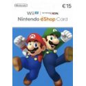 Carte Nintendo eShop 15€ Carte Nintendo eShop 15€